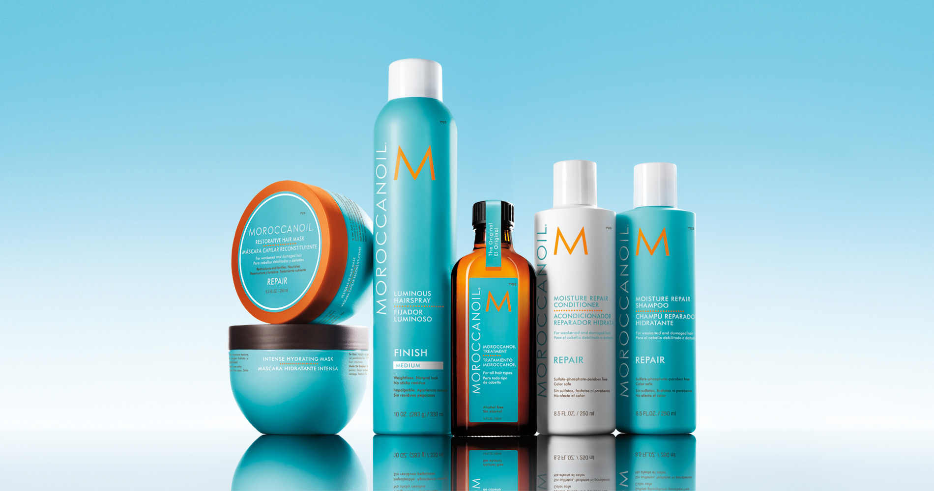 Haarsalon Anja-Moroccanoil-Produktserie