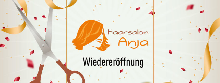 Haarsalon Anja, Friseursalon Teltow öffnet wieder